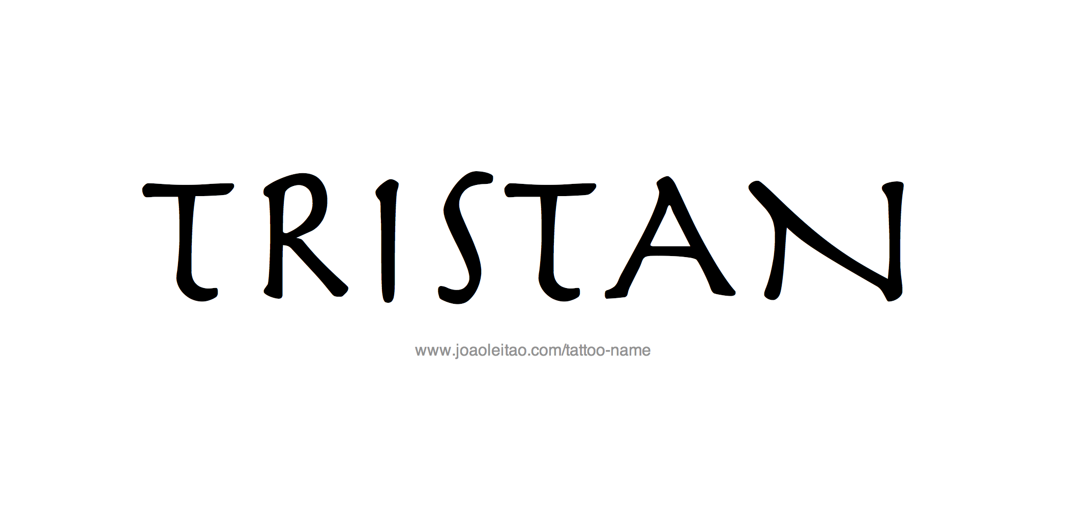 tristan-name-tattoo-designs